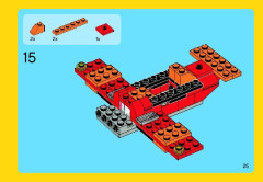 LEGO 31003 instructions page 25 – build guide