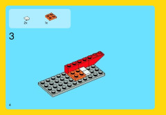 LEGO 31003 instructions page 4 – build guide