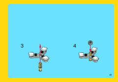 LEGO 31003 instructions page 41 – build guide