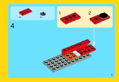 LEGO 31003 instructions page 5 – build guide