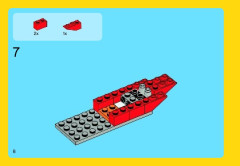 LEGO 31003 instructions page 8 – build guide