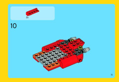 LEGO 31003 instructions page 11 – build guide