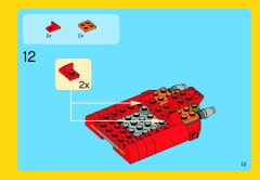 LEGO 31003 instructions page 13 – build guide