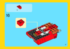 LEGO 31003 instructions page 17 – build guide
