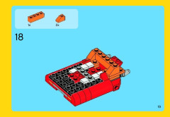 LEGO 31003 instructions page 19 – build guide