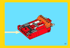 LEGO 31003 instructions page 23 – build guide