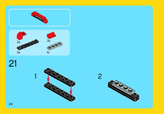 LEGO 31003 instructions page 24 – build guide