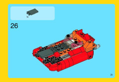 LEGO 31003 instructions page 31 – build guide