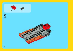 LEGO 31003 instructions page 6 – build guide