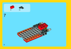 LEGO 31003 instructions page 8 – build guide