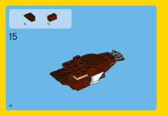 LEGO 31004 instructions page 16 – build guide