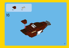 LEGO 31004 instructions page 17 – build guide