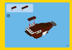LEGO 31004 instructions page 19 – build guide