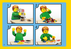 LEGO 31004 instructions page 2 – build guide