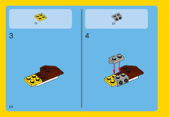 LEGO 31004 instructions page 24 – build guide
