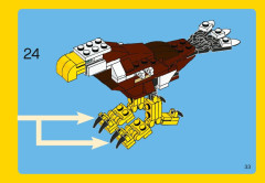 LEGO 31004 instructions page 33 – build guide