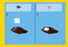 LEGO 31004 instructions page 41 – build guide