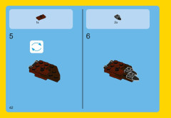 LEGO 31004 instructions page 42 – build guide