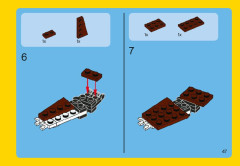 LEGO 31004 instructions page 47 – build guide