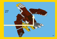 LEGO 31004 instructions page 49 – build guide