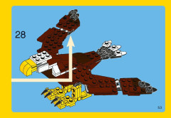 LEGO 31004 instructions page 53 – build guide