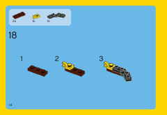 LEGO 31004 instructions page 14 – build guide