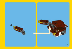 LEGO 31004 instructions page 15 – build guide