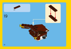 LEGO 31004 instructions page 16 – build guide