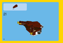 LEGO 31004 instructions page 18 – build guide