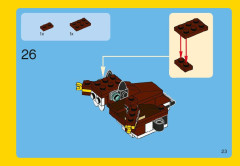 LEGO 31004 instructions page 23 – build guide