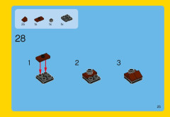 LEGO 31004 instructions page 25 – build guide