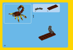 LEGO 31004 instructions page 36 – build guide