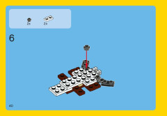 LEGO 31004 instructions page 40 – build guide