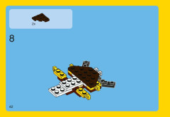 LEGO 31004 instructions page 42 – build guide