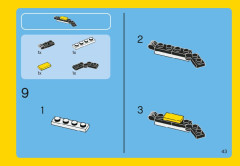 LEGO 31004 instructions page 43 – build guide