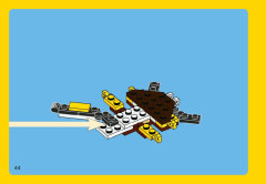 LEGO 31004 instructions page 44 – build guide