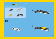 LEGO 31004 instructions page 45 – build guide