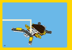 LEGO 31004 instructions page 46 – build guide