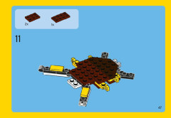 LEGO 31004 instructions page 47 – build guide
