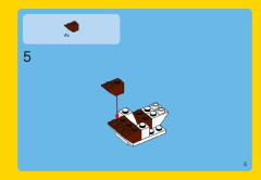 LEGO 31004 instructions page 5 – build guide