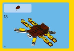 LEGO 31004 instructions page 50 – build guide