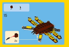 LEGO 31004 instructions page 52 – build guide