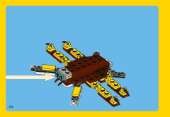 LEGO 31004 instructions page 54 – build guide