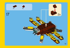 LEGO 31004 instructions page 55 – build guide