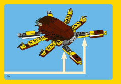 LEGO 31004 instructions page 60 – build guide