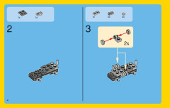 LEGO 31005 instructions page 4 – build guide