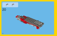 LEGO 31005 instructions page 20 – build guide