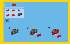 LEGO 31005 instructions page 35 – build guide