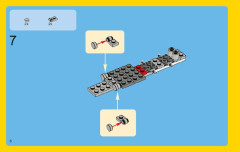 LEGO 31005 instructions page 6 – build guide