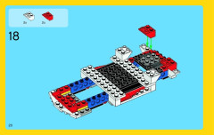 LEGO 31006 instructions page 20 – build guide